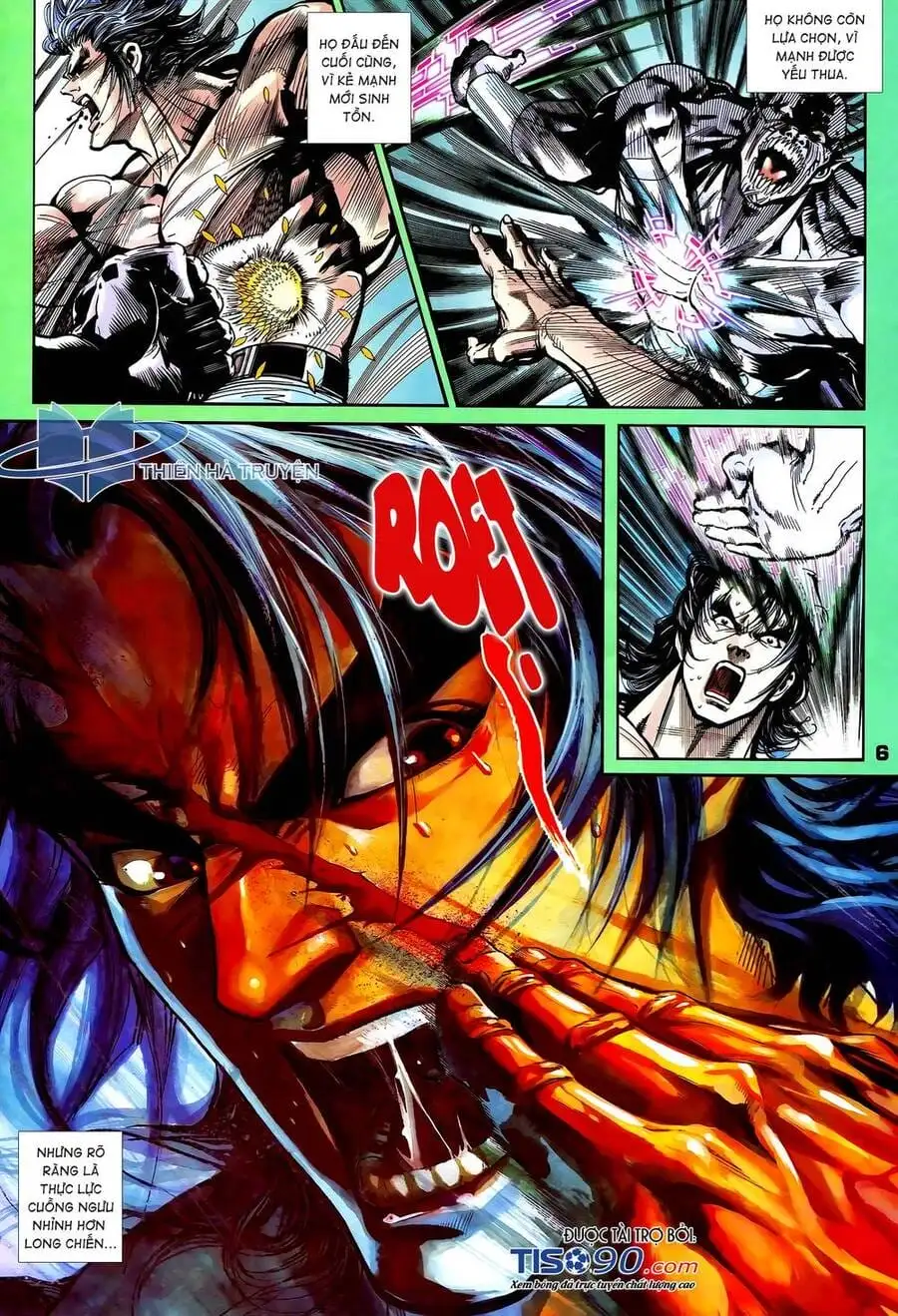 Truyện Tranh Long Hổ 5 Thế trang 8