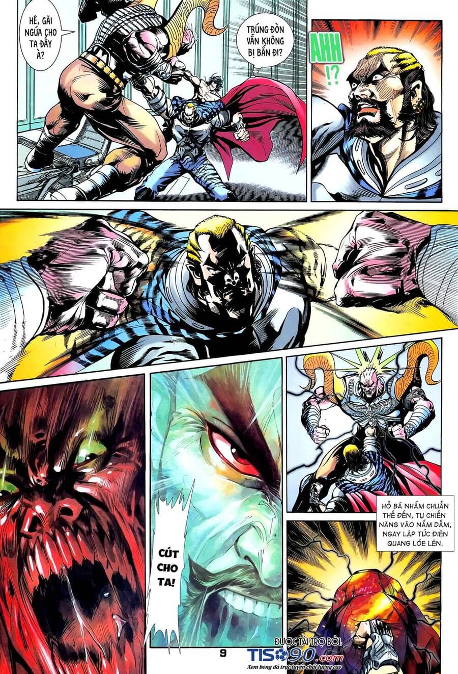 Truyện Tranh Long Hổ 5 Thế trang 8