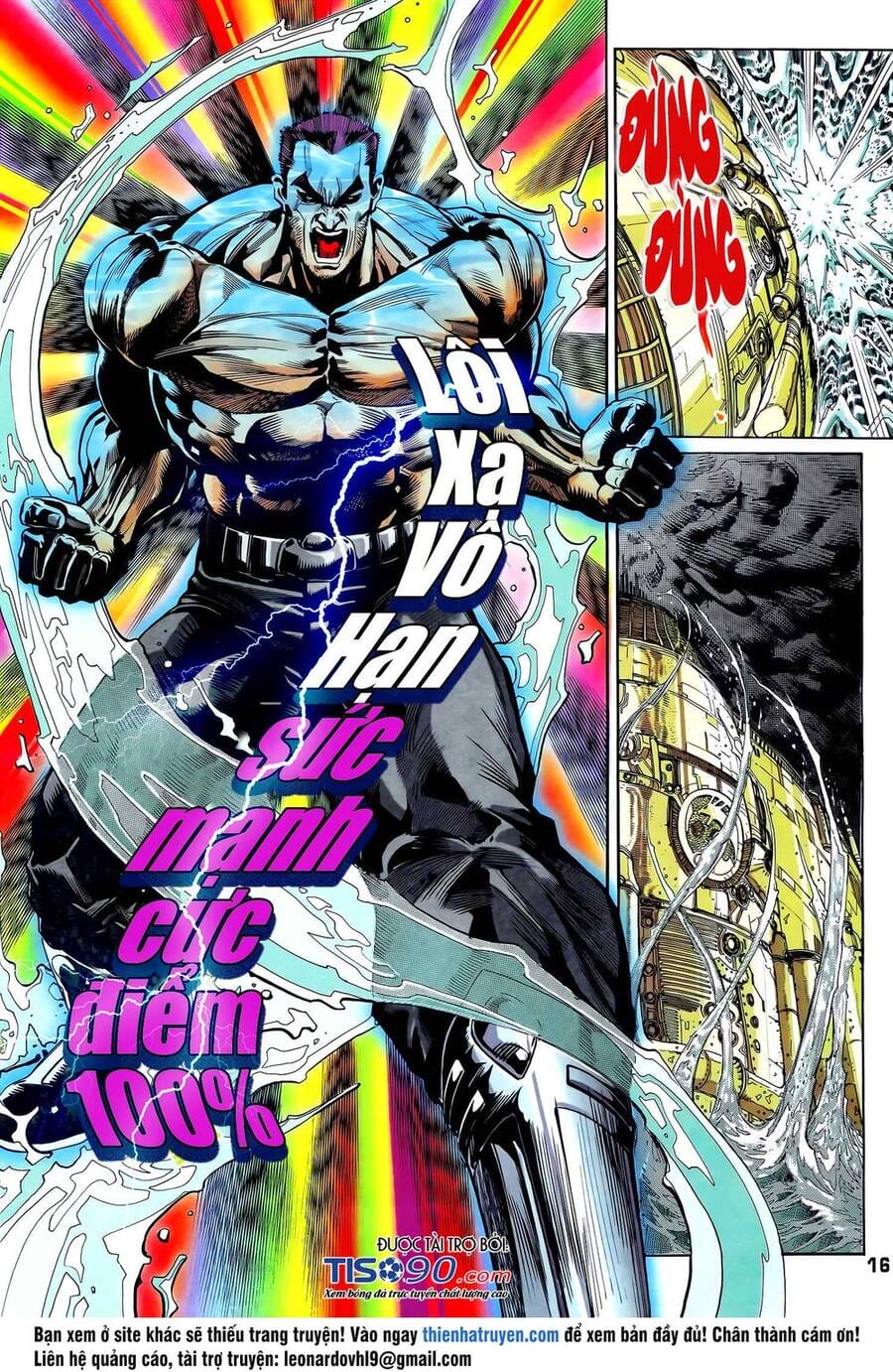 Truyện Tranh Long Hổ 5 Thế trang 8