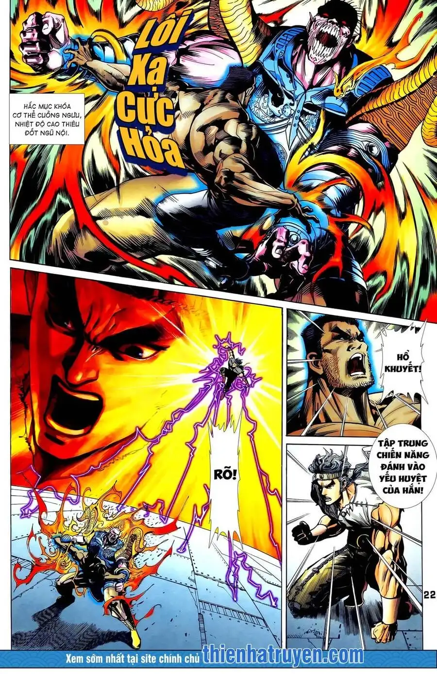 Truyện Tranh Long Hổ 5 Thế trang 8