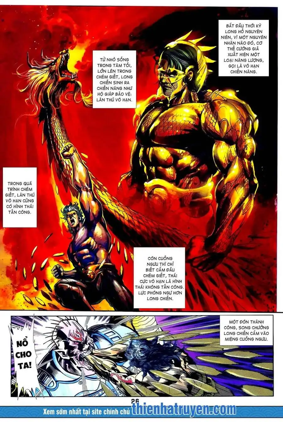 Truyện Tranh Long Hổ 5 Thế trang 8