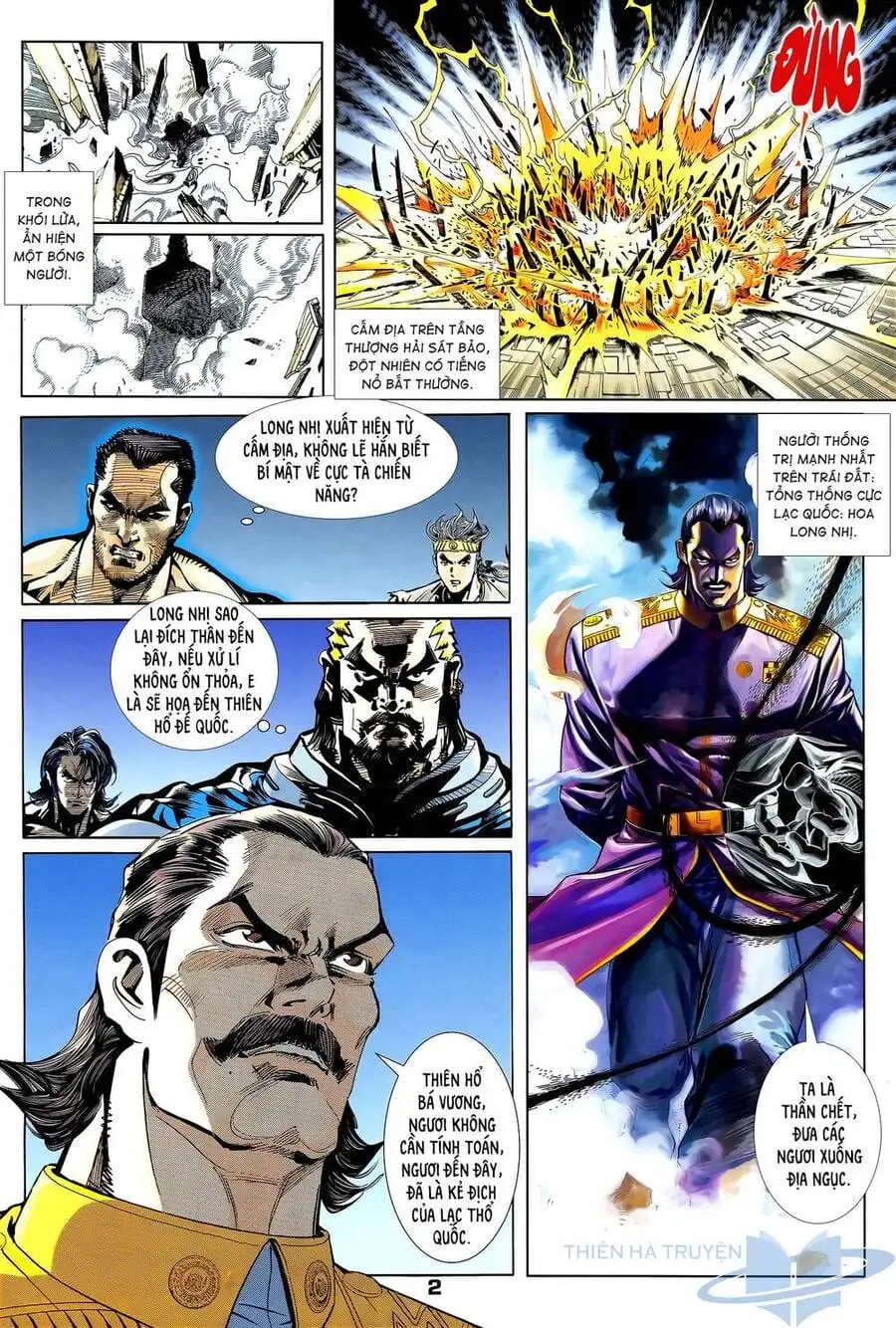 Truyện Tranh Long Hổ 5 Thế trang 8