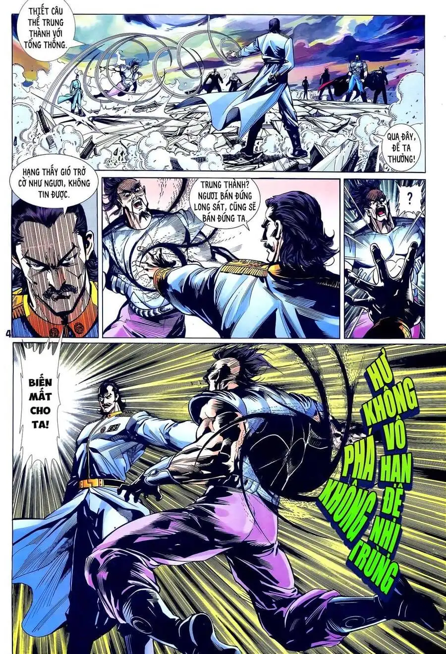 Truyện Tranh Long Hổ 5 Thế trang 8