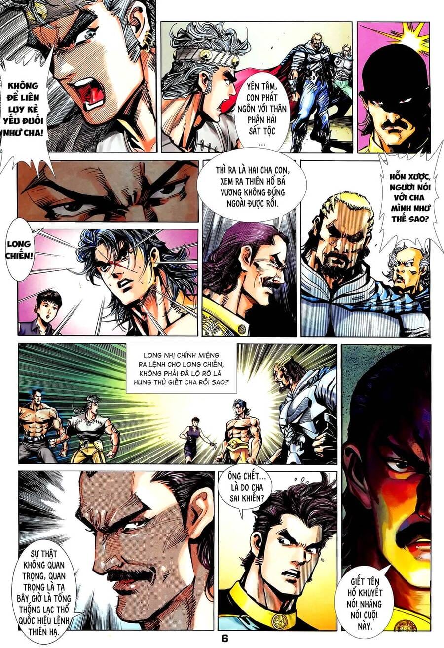 Truyện Tranh Long Hổ 5 Thế trang 8