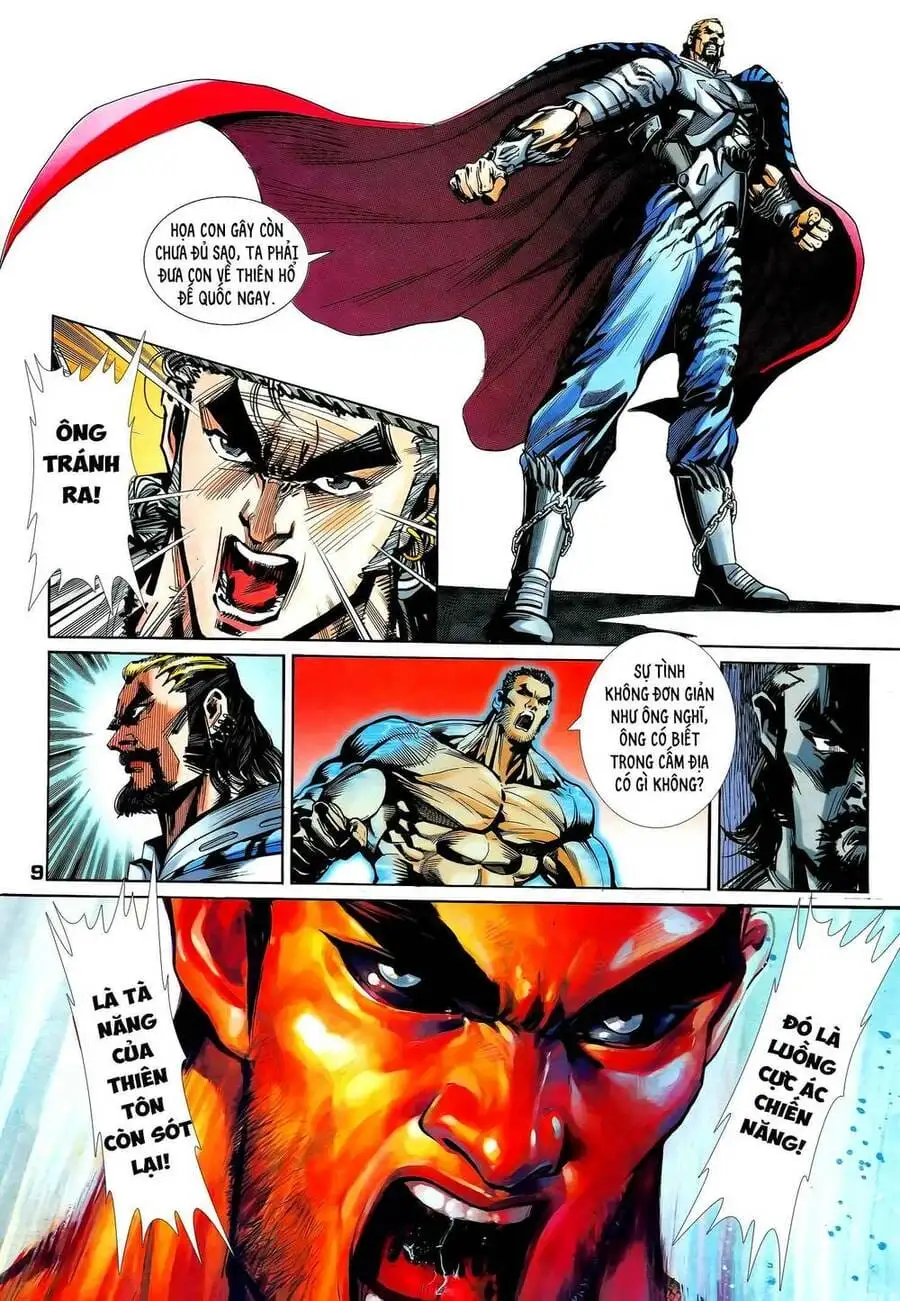 Truyện Tranh Long Hổ 5 Thế trang 8