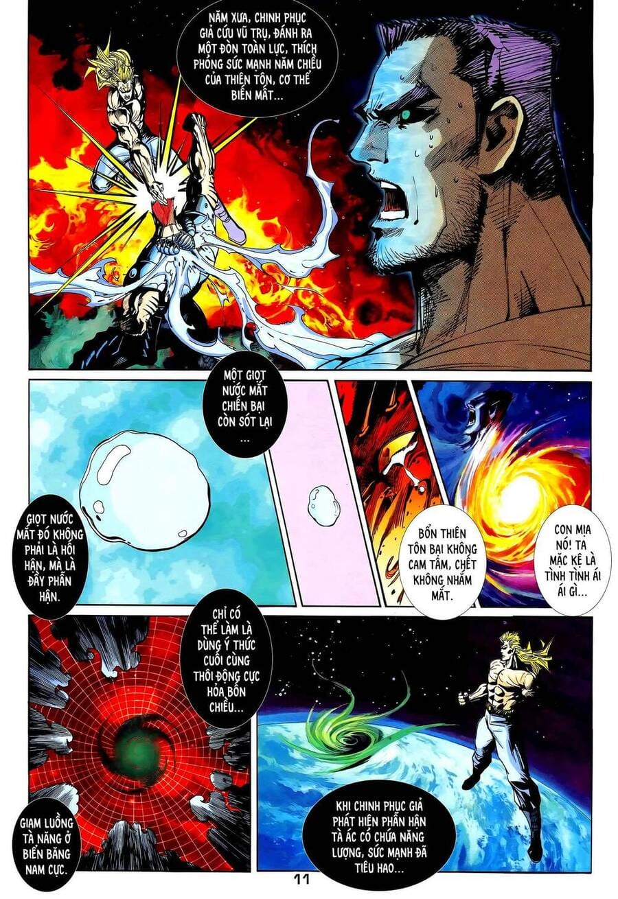 Truyện Tranh Long Hổ 5 Thế trang 8