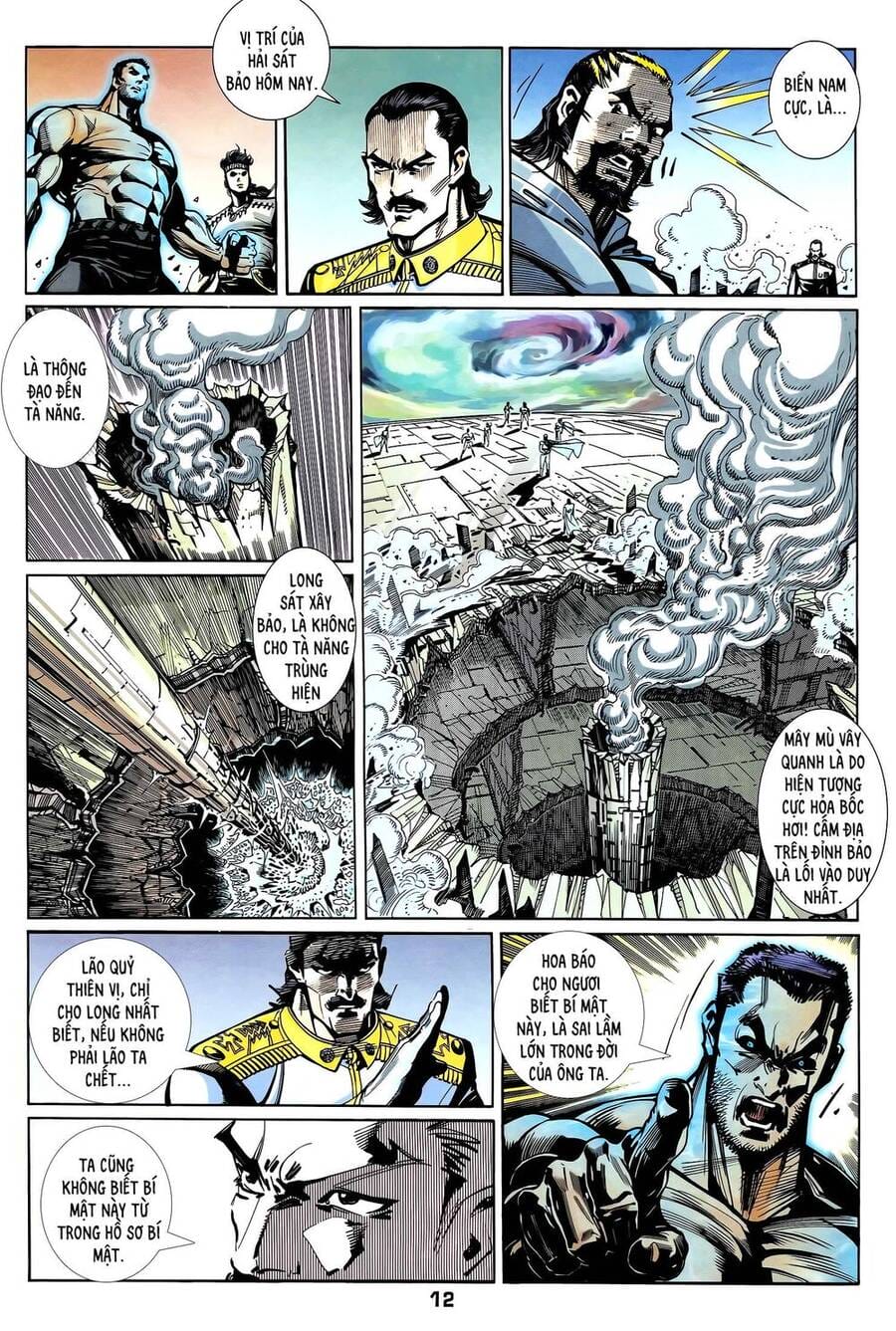 Truyện Tranh Long Hổ 5 Thế trang 8