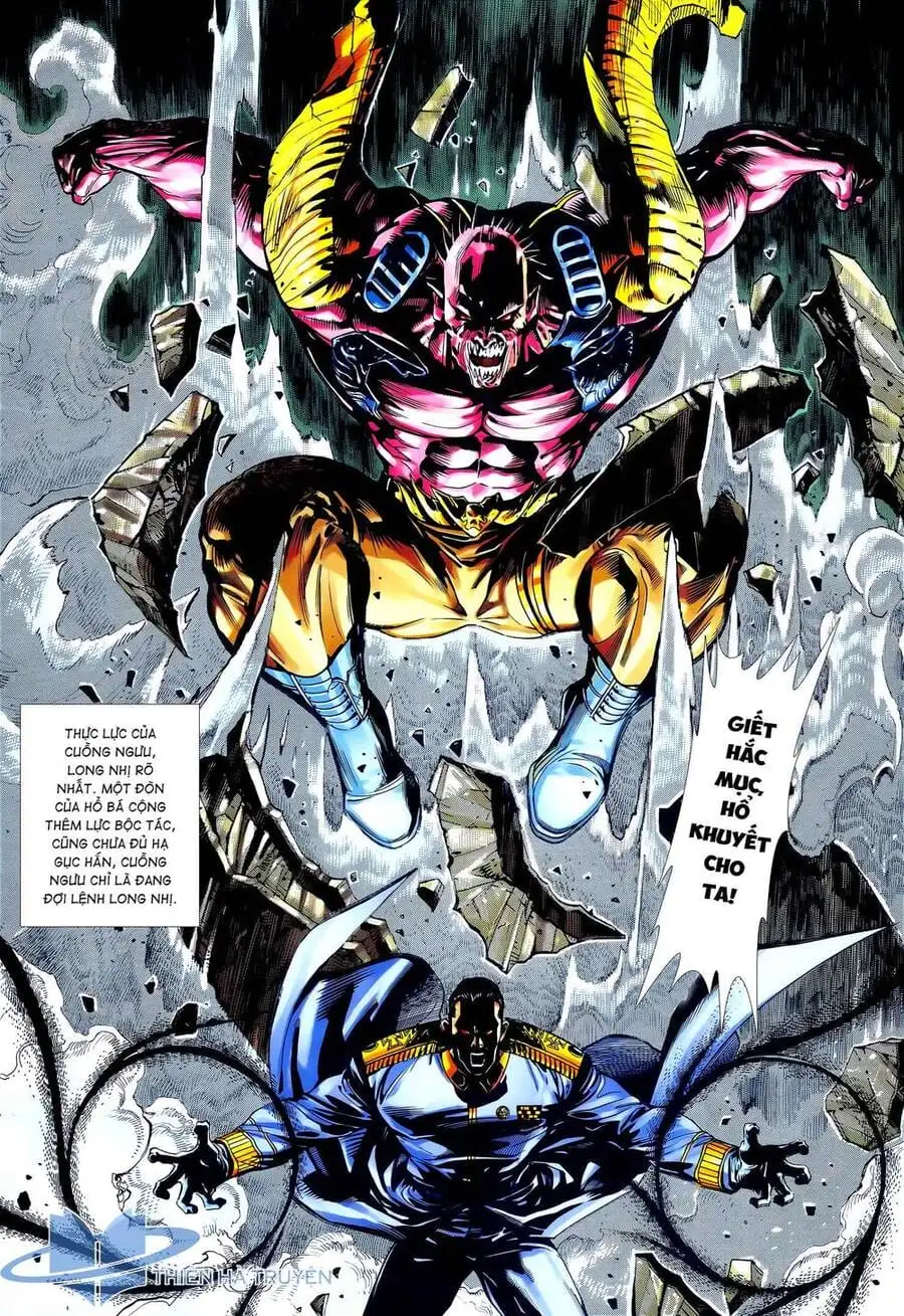 Truyện Tranh Long Hổ 5 Thế trang 8