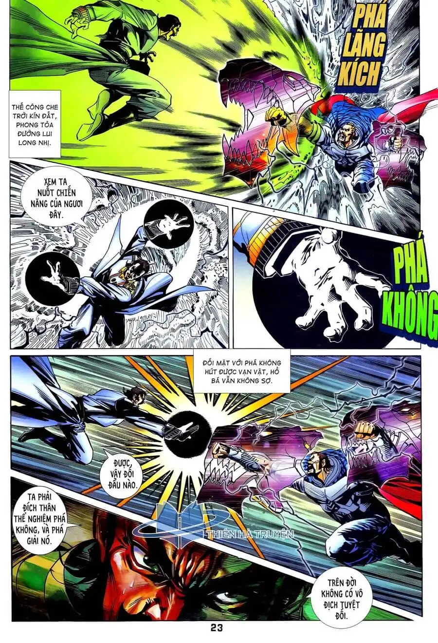 Truyện Tranh Long Hổ 5 Thế trang 8