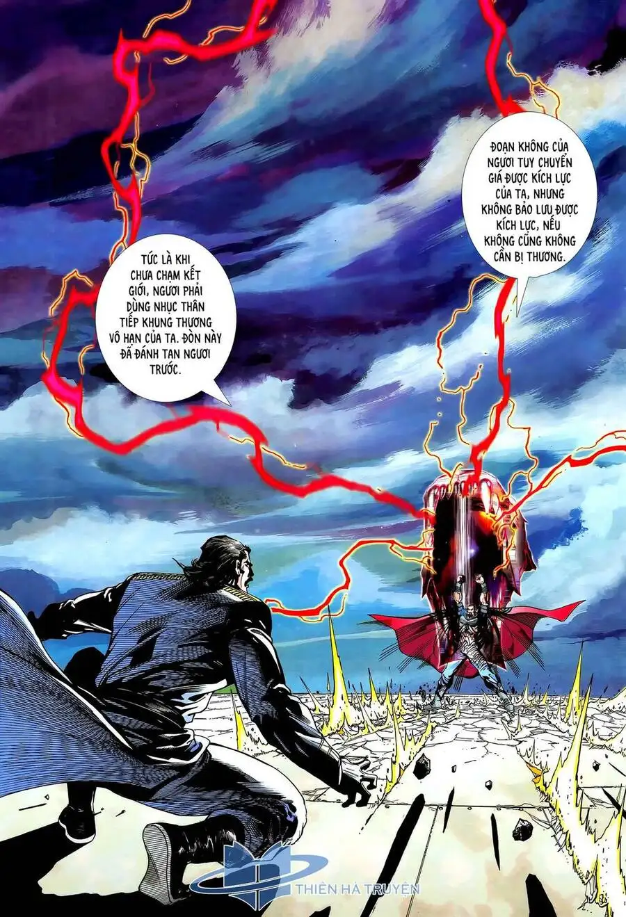 Truyện Tranh Long Hổ 5 Thế trang 8