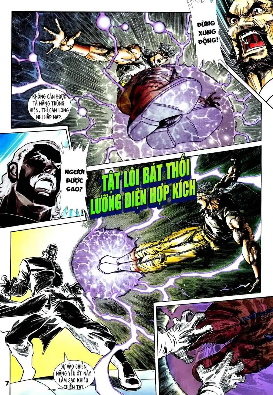 Truyện Tranh Long Hổ 5 Thế trang 8