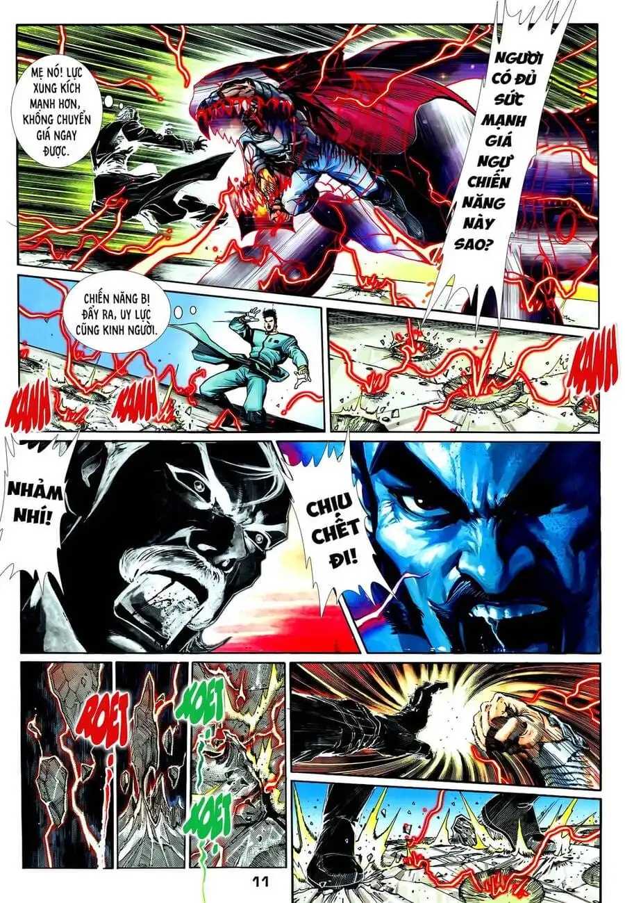 Truyện Tranh Long Hổ 5 Thế trang 8