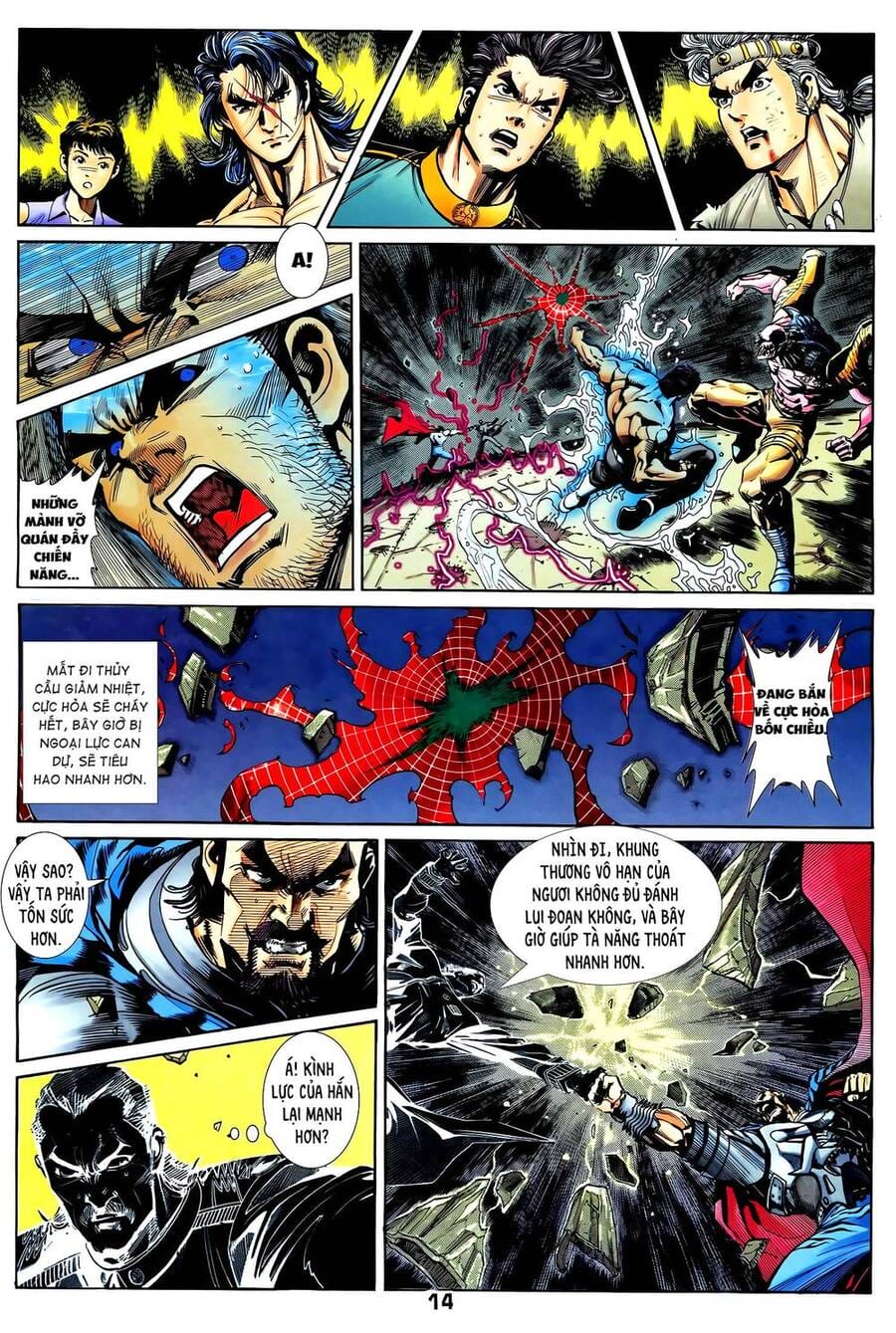 Truyện Tranh Long Hổ 5 Thế trang 8