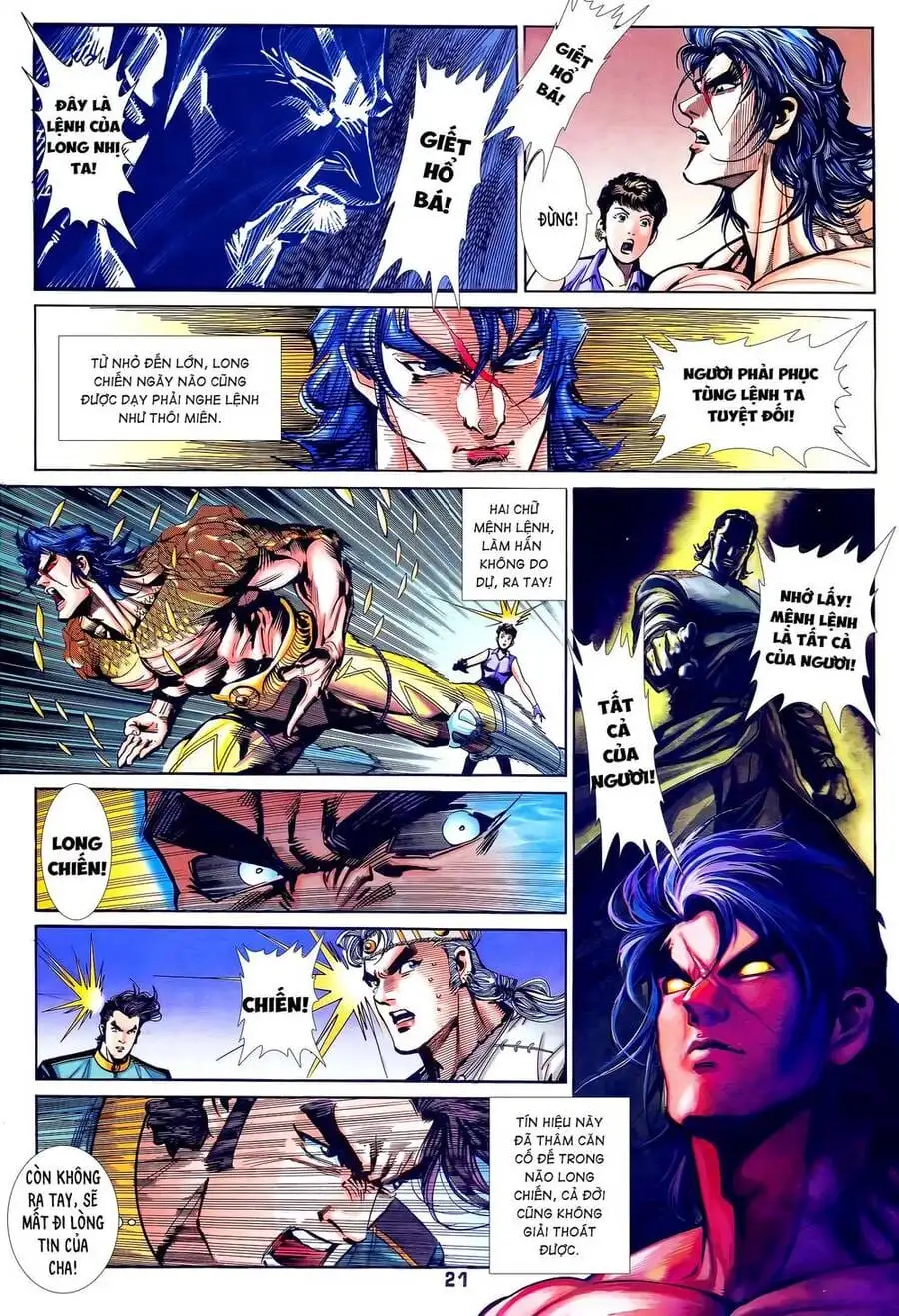 Truyện Tranh Long Hổ 5 Thế trang 8