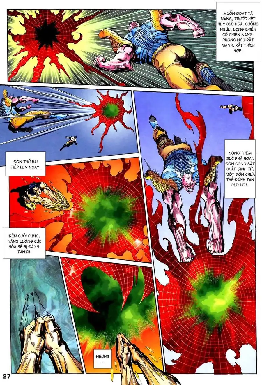 Truyện Tranh Long Hổ 5 Thế trang 8