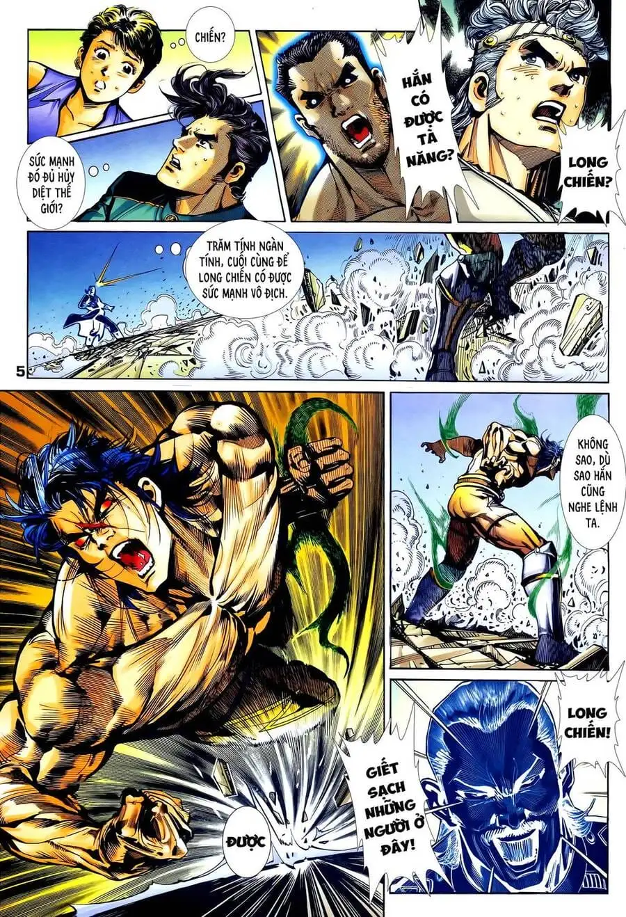 Truyện Tranh Long Hổ 5 Thế trang 8
