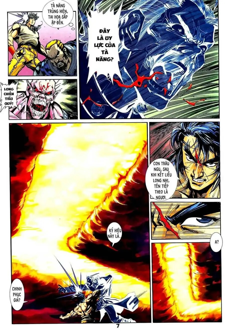 Truyện Tranh Long Hổ 5 Thế trang 8