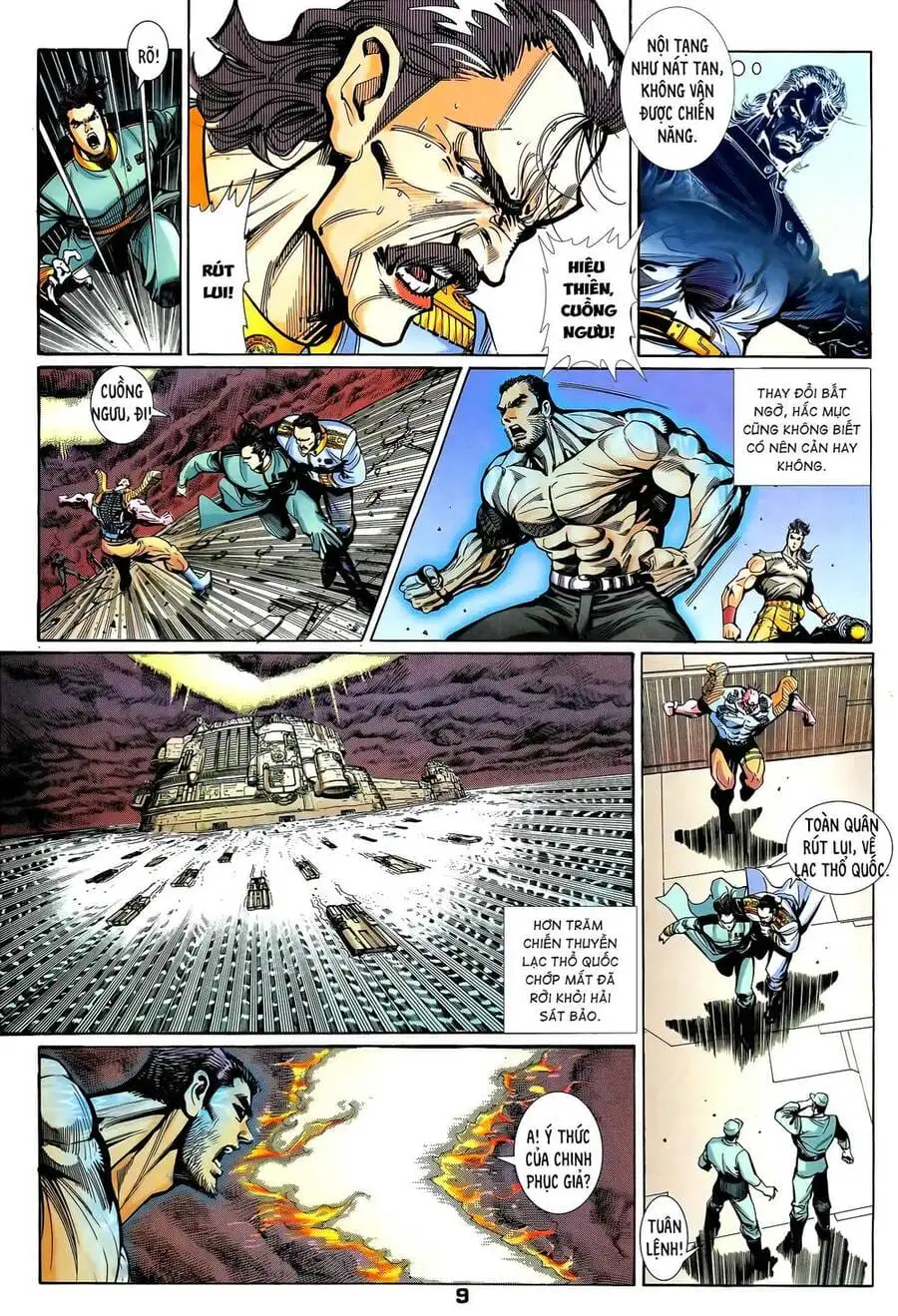 Truyện Tranh Long Hổ 5 Thế trang 8
