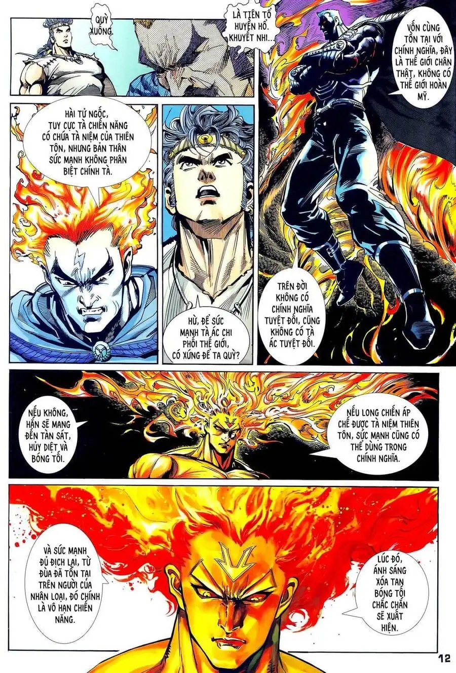 Truyện Tranh Long Hổ 5 Thế trang 8