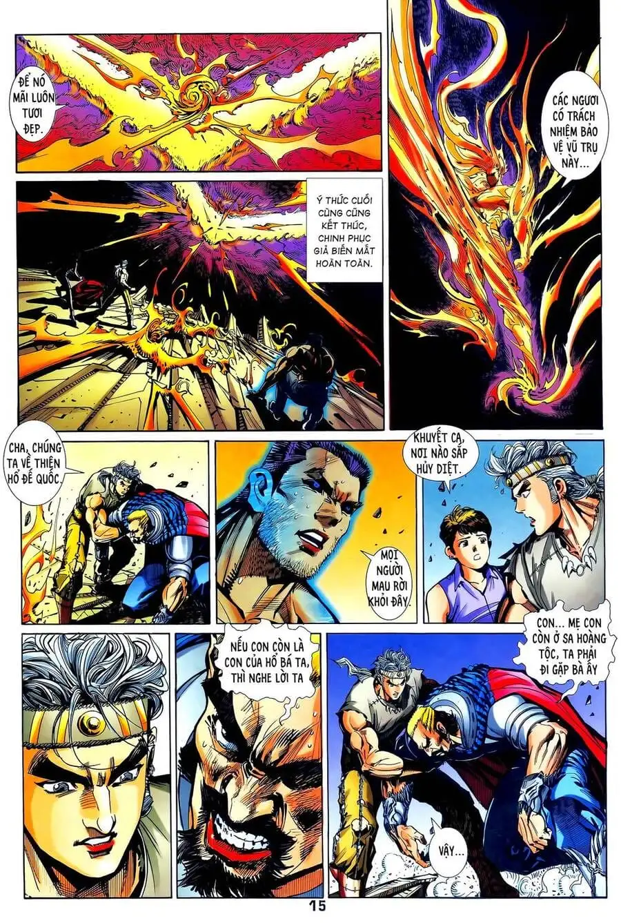 Truyện Tranh Long Hổ 5 Thế trang 8