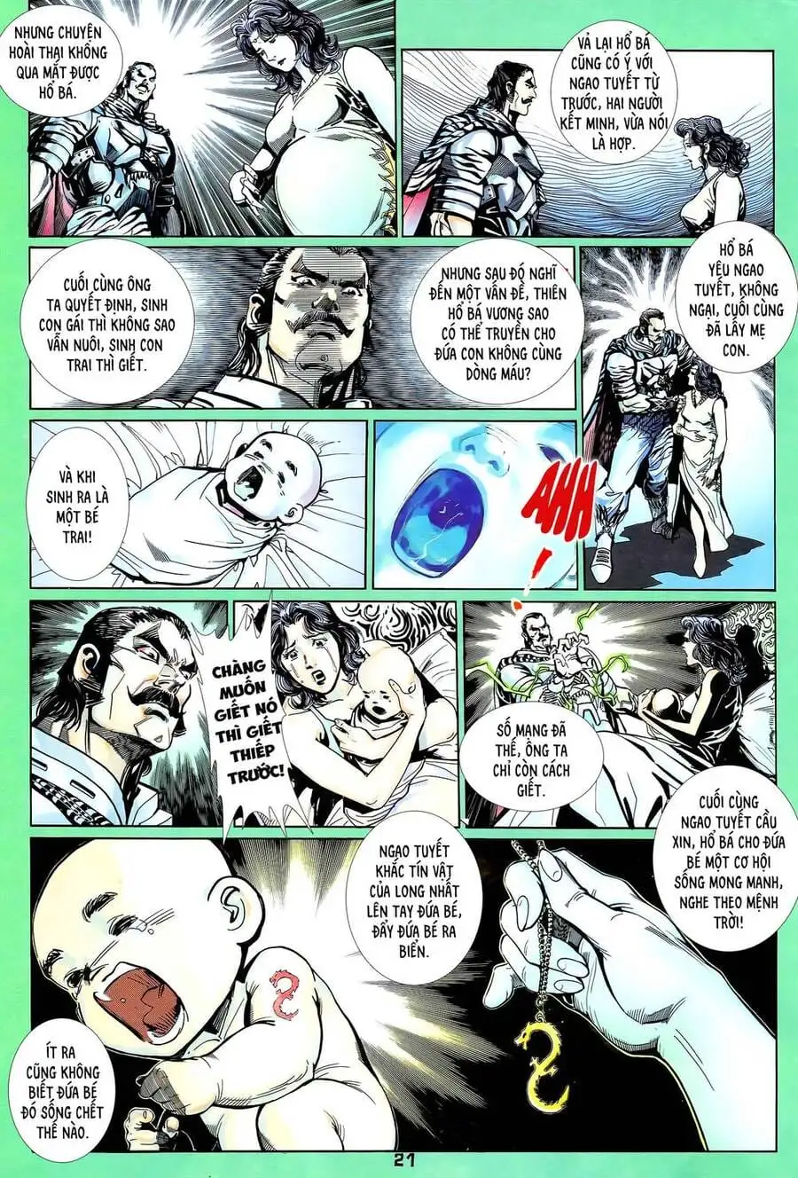 Truyện Tranh Long Hổ 5 Thế trang 8