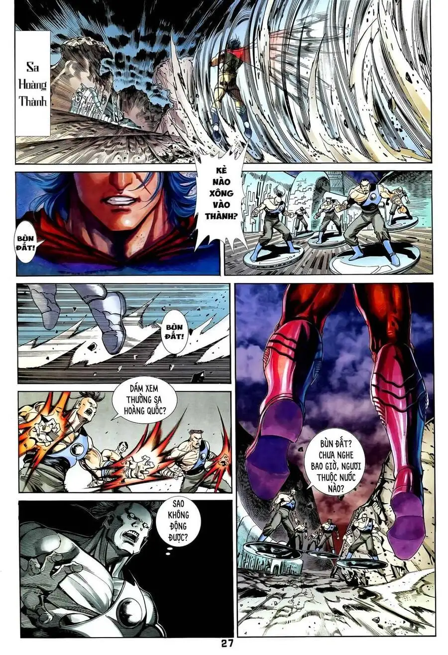 Truyện Tranh Long Hổ 5 Thế trang 8