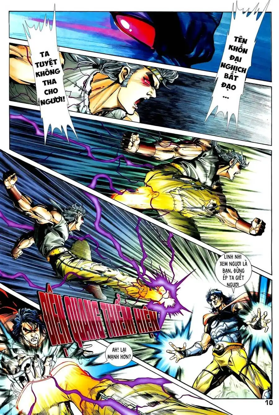 Truyện Tranh Long Hổ 5 Thế trang 8