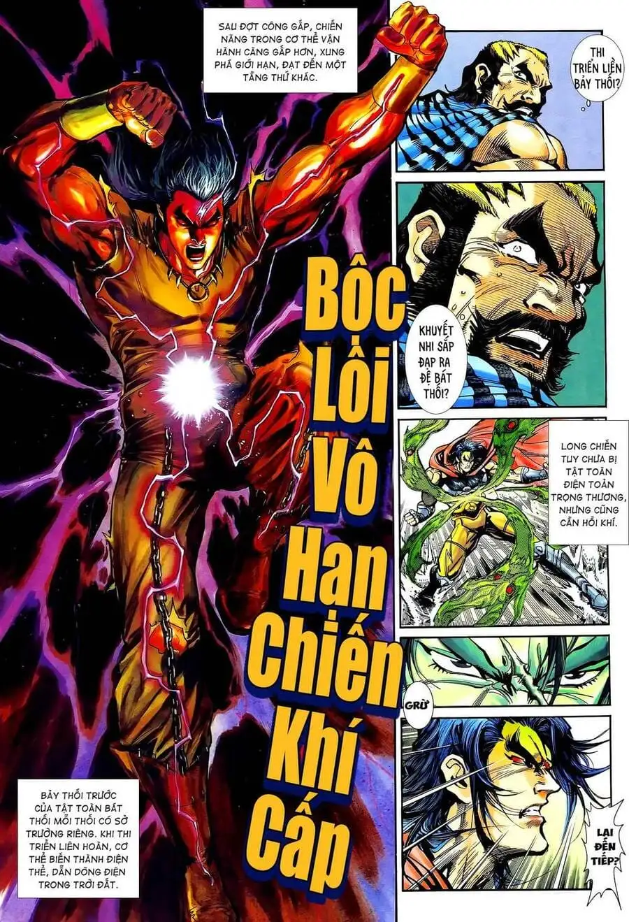 Truyện Tranh Long Hổ 5 Thế trang 8