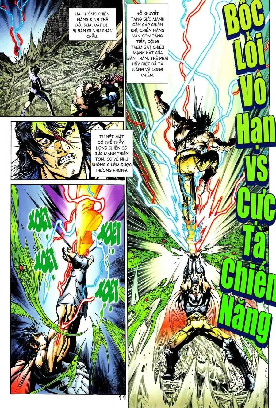 Truyện Tranh Long Hổ 5 Thế trang 8