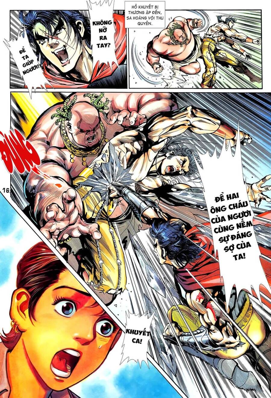 Truyện Tranh Long Hổ 5 Thế trang 8