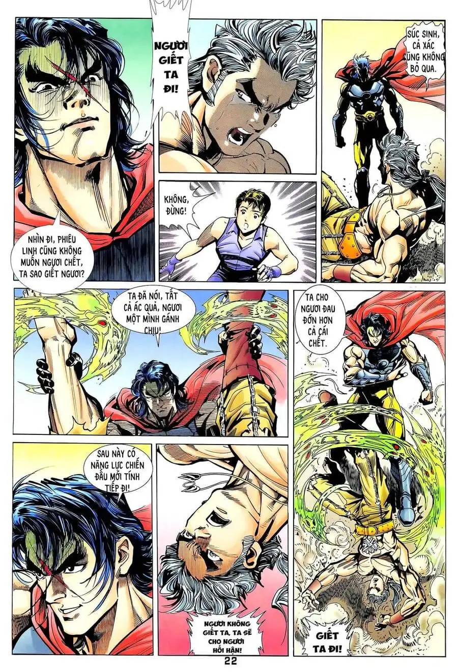 Truyện Tranh Long Hổ 5 Thế trang 8