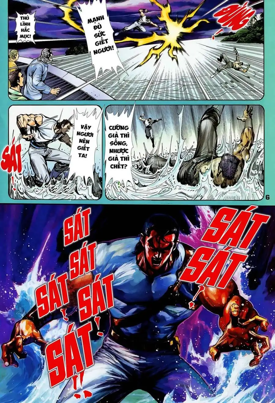 Truyện Tranh Long Hổ 5 Thế trang 8