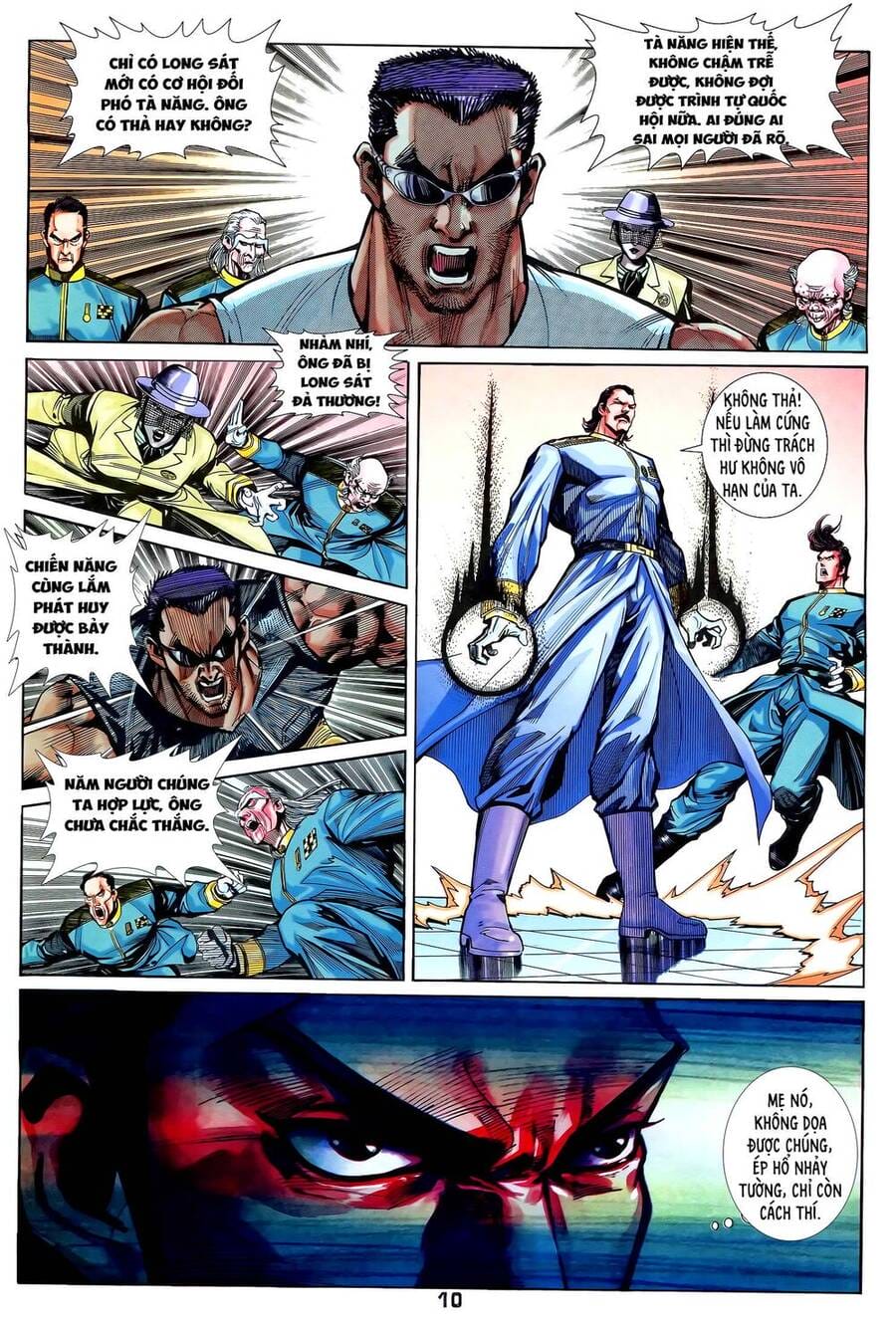 Truyện Tranh Long Hổ 5 Thế trang 8