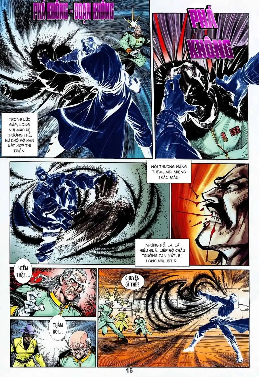 Truyện Tranh Long Hổ 5 Thế trang 8