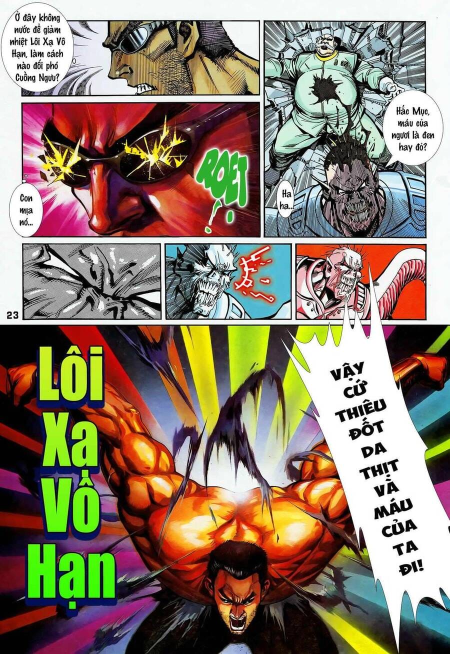 Truyện Tranh Long Hổ 5 Thế trang 8