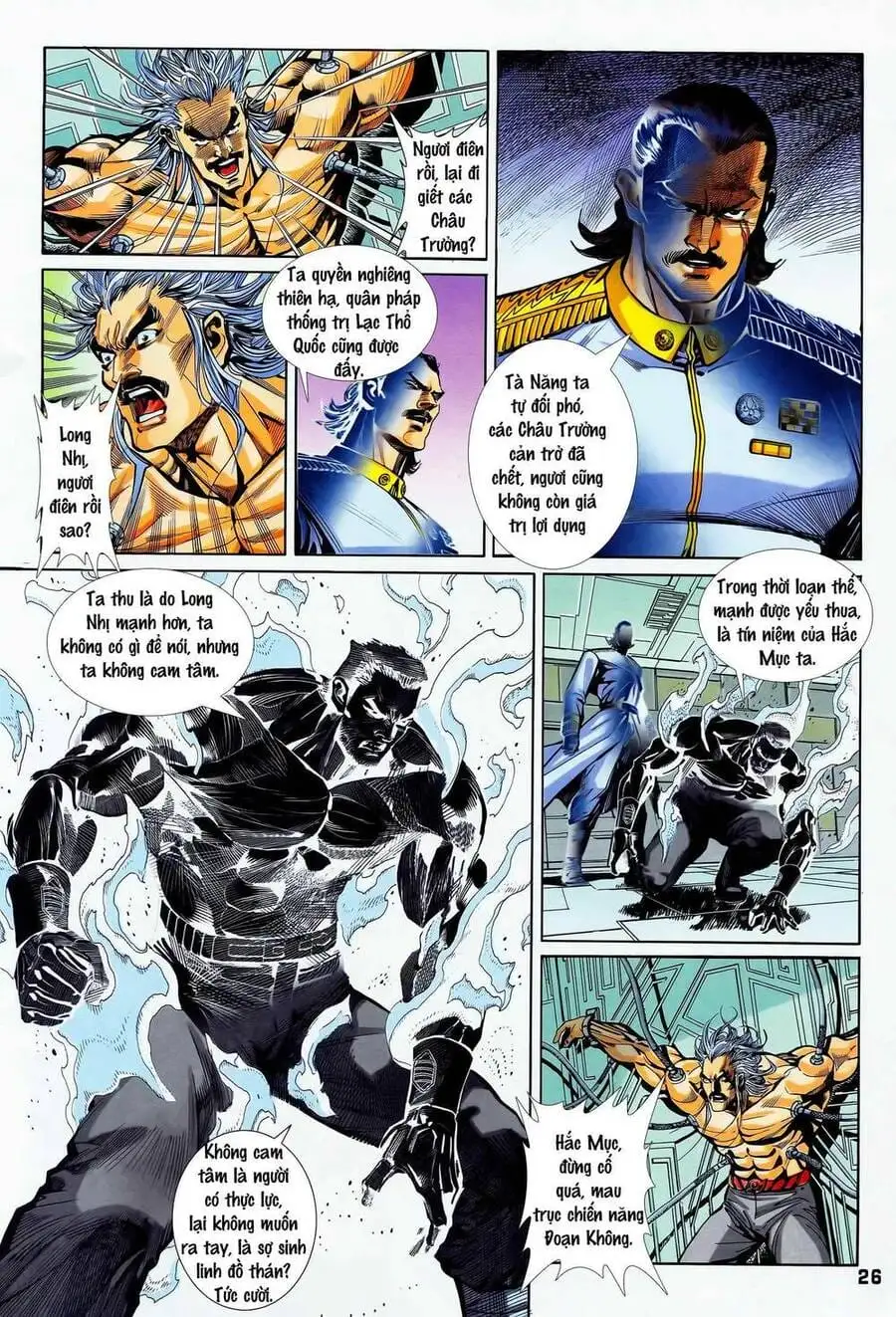 Truyện Tranh Long Hổ 5 Thế trang 8