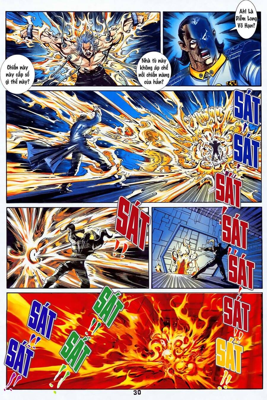 Truyện Tranh Long Hổ 5 Thế trang 8
