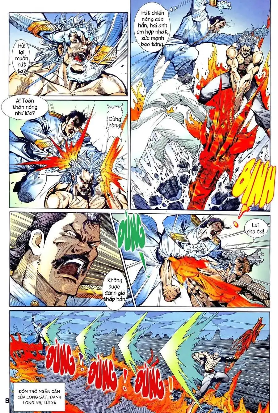 Truyện Tranh Long Hổ 5 Thế trang 8