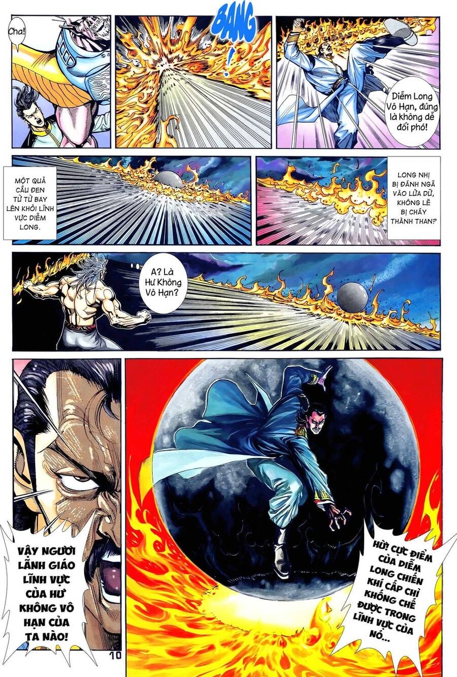 Truyện Tranh Long Hổ 5 Thế trang 8