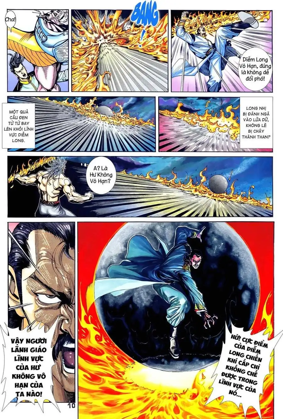 Truyện Tranh Long Hổ 5 Thế trang 8