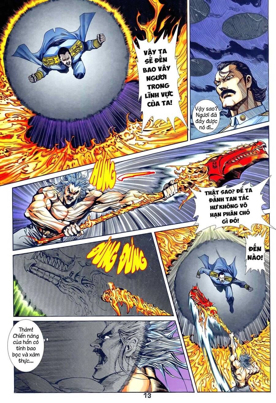 Truyện Tranh Long Hổ 5 Thế trang 8