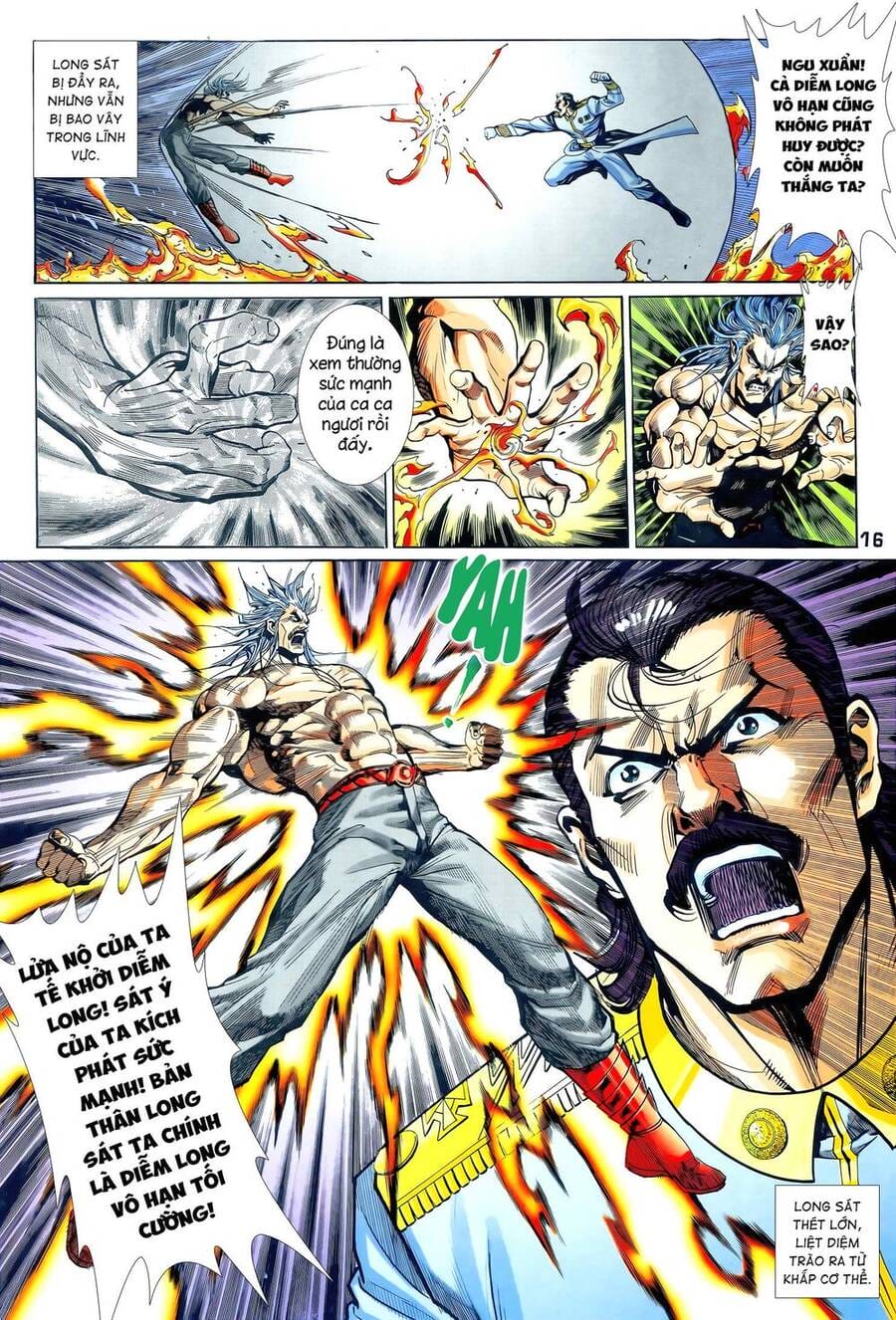 Truyện Tranh Long Hổ 5 Thế trang 8