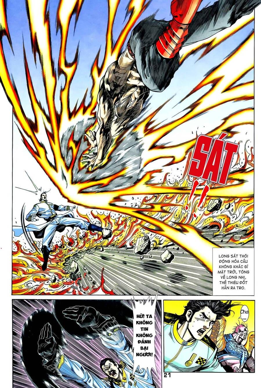 Truyện Tranh Long Hổ 5 Thế trang 8