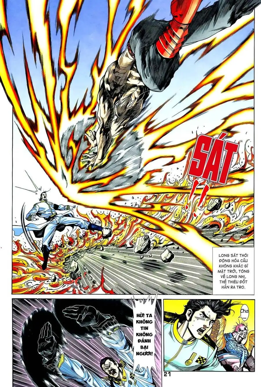 Truyện Tranh Long Hổ 5 Thế trang 8
