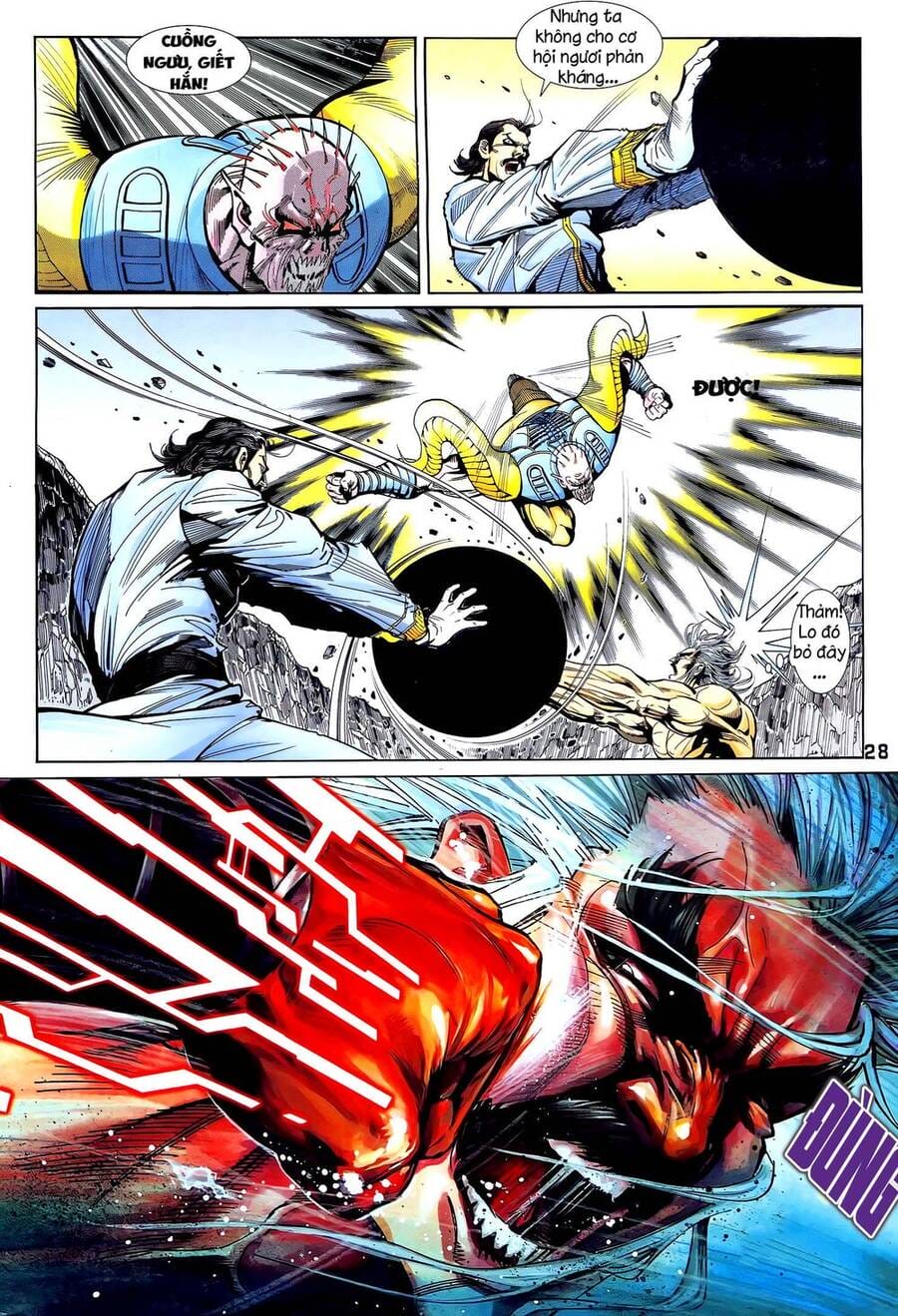 Truyện Tranh Long Hổ 5 Thế trang 8