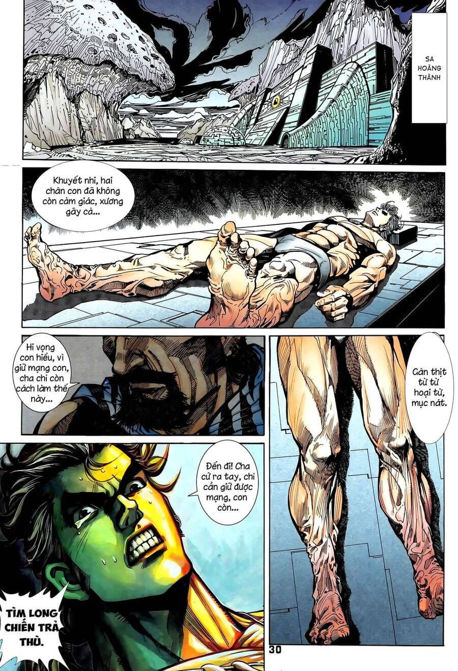 Truyện Tranh Long Hổ 5 Thế trang 8