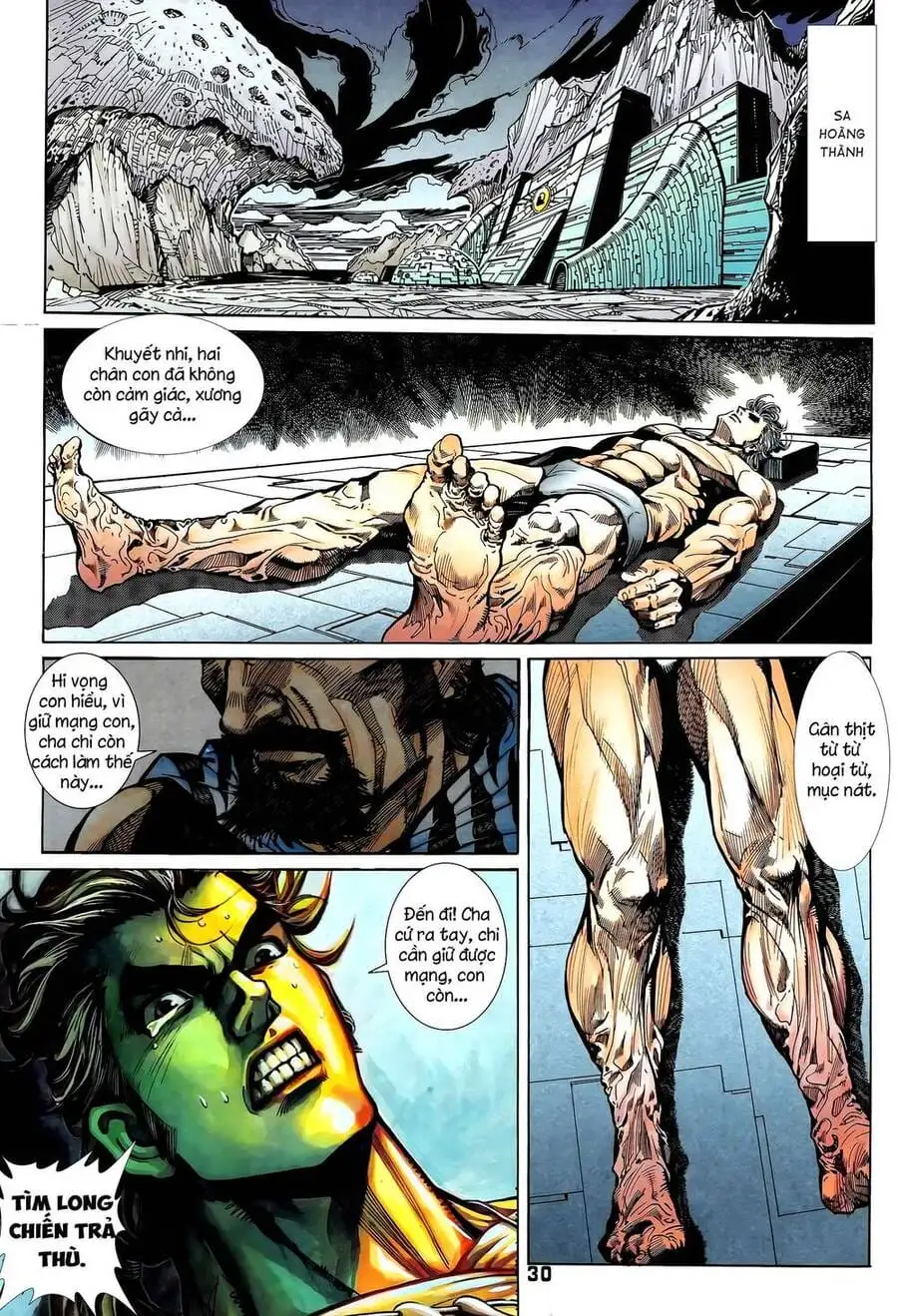 Truyện Tranh Long Hổ 5 Thế trang 8