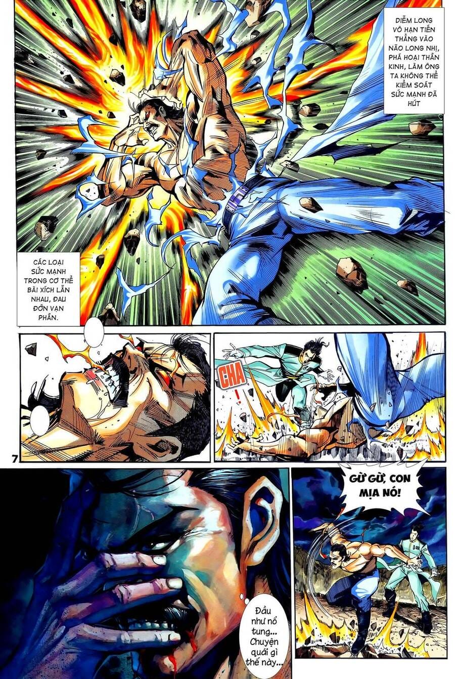 Truyện Tranh Long Hổ 5 Thế trang 8