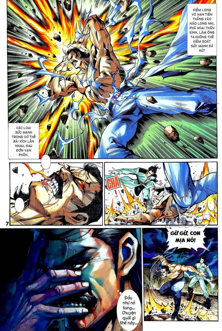 Truyện Tranh Long Hổ 5 Thế trang 8