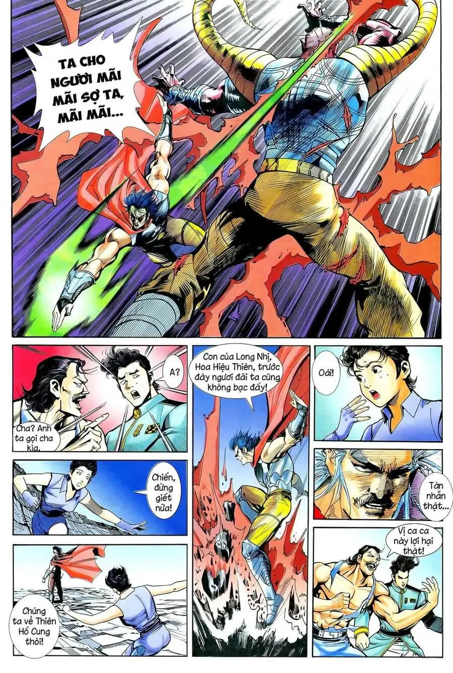 Truyện Tranh Long Hổ 5 Thế trang 8